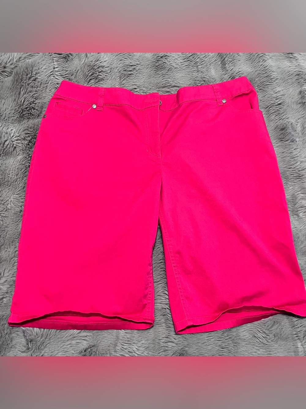 Chico’s pink ladies shorts size 16